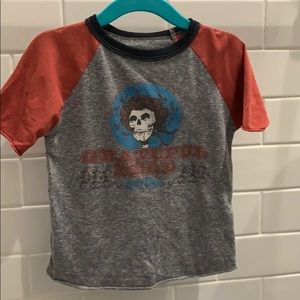 Rowdy Sprouts Grateful Dead ringer tee 🌈🌺